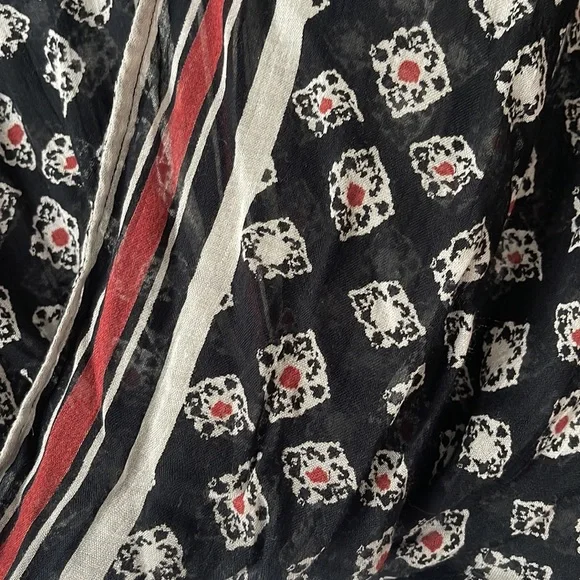 NWT FREE PEOPLE BOHO LONG SLEEVE TOP MEDIUM - Picture 6 of 6